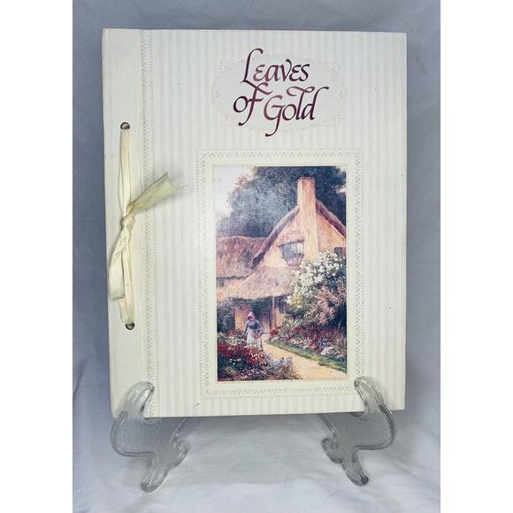 Leaves of Gold Book 1948 By Clyde Francis Lytle Prayers Poems Essays Religious - Picture 11 of 11